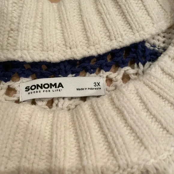 NWOT Bundle of 2 Knit Sweaters Nautical/Capsule/Fisherman Size 3X - Picture 11 of 15